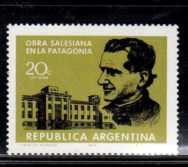 ARGENTINA #948  1970  SALESIAN ORDER     MINT  VF NH  O.G