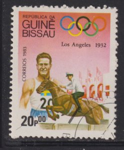 Guinea-Bissau 494 Olympic Equestrian 1983