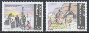 Greenland Scott #'s 491 - 492 MNH