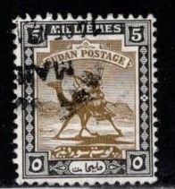 Sudan - #83 Camel Post - Used