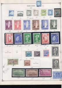 HS&C: Iceland Postage, Airmail, Semi-Post,Stamp Lot, Approx Cat $3700