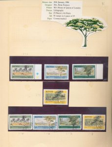 Kenya 1985/86 Wildlife Peace Soccer + Sheets M&U (Apx 85) BL1913