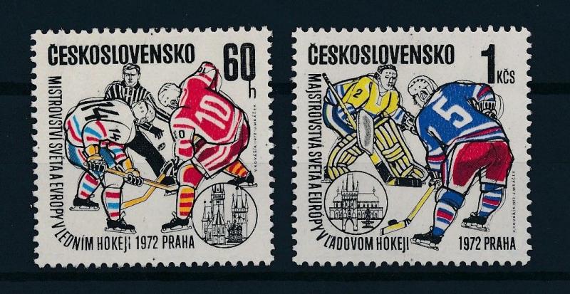 [75205] Czechoslovakia 1972 Wintersport Ice Hockey  MNH