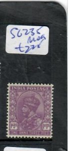 INDIA KGV 1A3P  SG 235  MOG         P0510A H