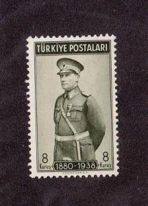 Turkey Scott #838 MH