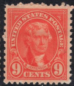 U.S. Scott #641 9-Cent Jefferson Stamp - Mint Single