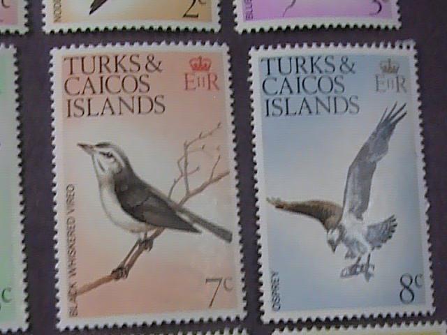 TURKS & CAICOS # 265-279 -MINT NEVER/HINGED-COMPLETE SET---QEII----1973