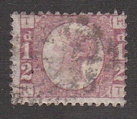 Great Britain # 58, Queen Victoria, used, 10% Cat