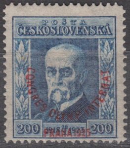 Czechoslovakia Scott #B139 1925 MH