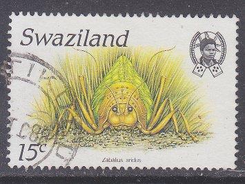 Swaziland sc#531 1988 15c Insects used