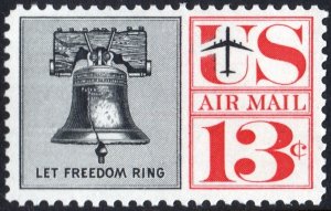 SC#C62 13¢ Liberty Bell (1961) MNH