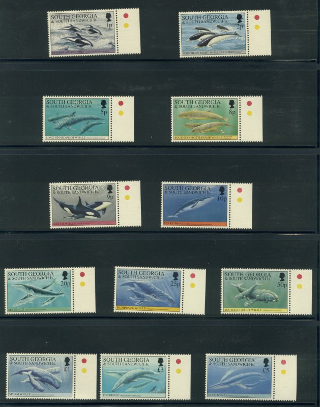 South Georgia 178-89  MNH compl. set cgs