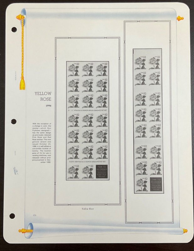 White Ace Historical Stamp Album US Pages Regular Supplement USR-PB27 1996 NEW