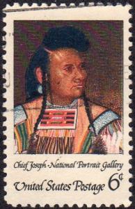 United States 1364 - Used - 6c Chief Joseph (1968) +