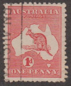 Australia Scott #2 Stamp - Used Single