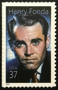 2005 Scott #3911 37¢ - HENRY FONDA - HOLLYWOOD LEGEND - Single Stamp - Mint NH