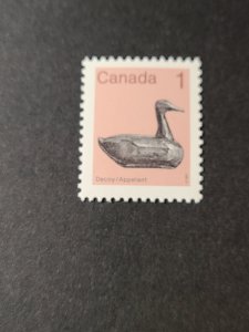 CA S#917 $0.01 10/19/1982 Def - Bird Decoy