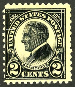 U.S. #610 MINT OG NH