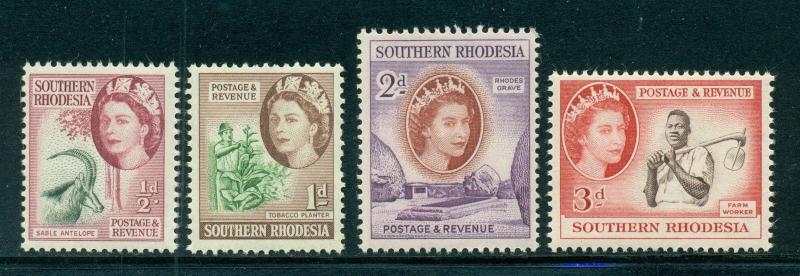 Southern Rhodesia MNH Scott #81-84 QEII Assortment SEE SCAN $$