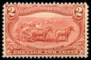 momen: US Stamps #286 Mint OG NH F/VF