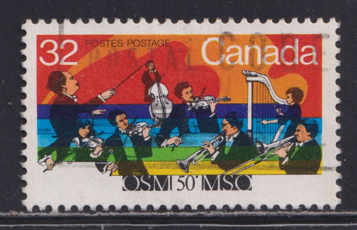 Canada 1010 Orchestra Concert 32¢ 1984