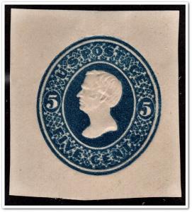 SC#U177 5¢ Taylor Cut Square (1875) Unused