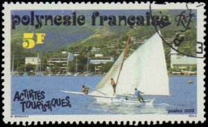 French Polynesia #581-586, Complete Set(6), 1992, Used, CTO