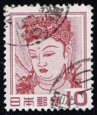 Japan #580 Goddess Kannon; Used (0.25)