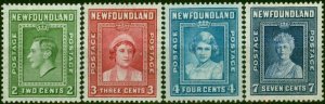 Newfoundland 1938 Set of 4 SG268-271 Fine LMM