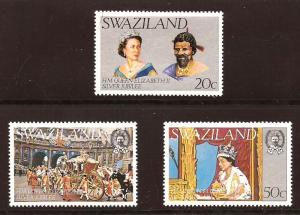 Swaziland  #  278 - 80  Mint  N H