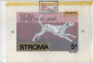 Stroma 1969 Dogs - Dalmation 5d original hand-painted art...