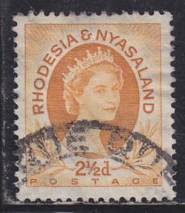 Rhodesia & Nyasaland 143B Queen Elizabeth II 1956