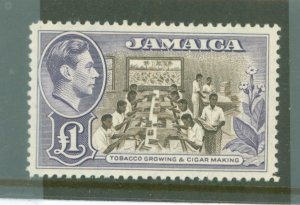 Jamaica #141 Unused Single