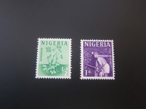 Nigeria 1961 Sc 101-02 MNH