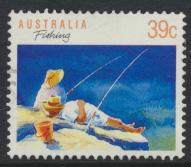 Australia SG 1179  SC# 1109  Fishing  Used / FU  see details