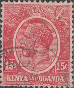 Kenya and Uganda #24  Used