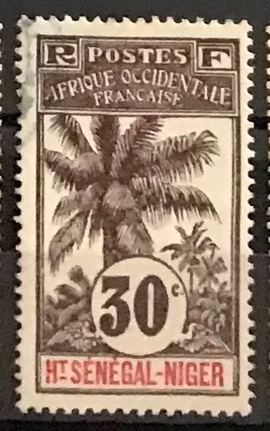 Upper Senegal & Niger #9 Used CV$5.50 Oil Palms