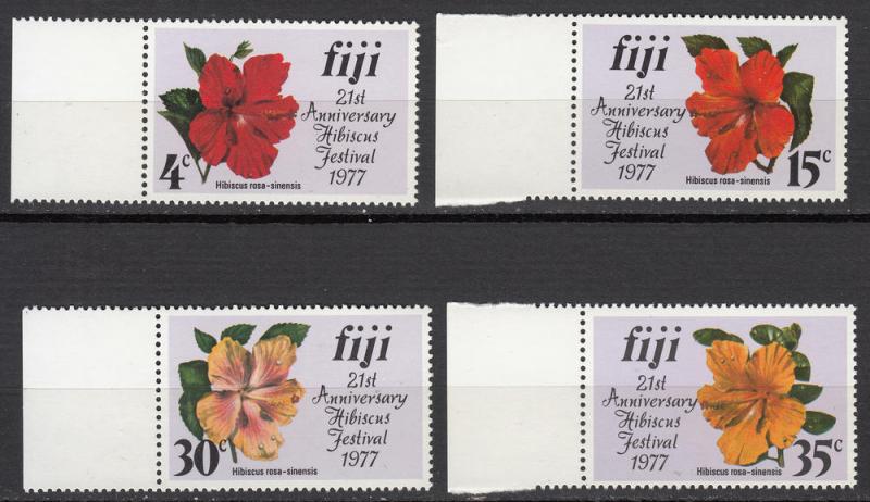 Fiji - 1977 Flowers complete set Sc# 376/379 - MNH (9620)