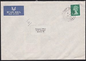 GB GERMANY 1974 cover ex Br Embassy Bonn - Machin 2p FPO 914 cds...........a4487