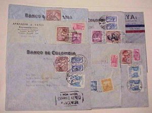 COLOMBIA MANCOMUN 8 SMALL COVERS TO USA