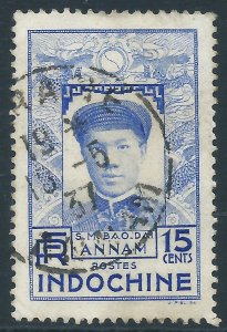 Indo-China, Sc #176, 15c Used