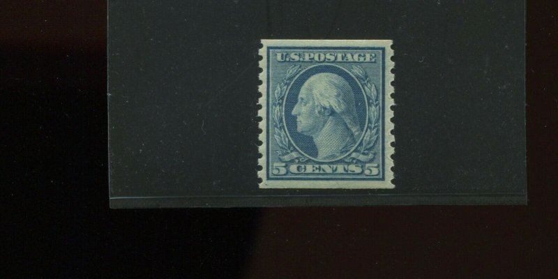 Scott #496a Washington Small Holes Var Mint Coil Stamp NH w/PSE Cert for Pair