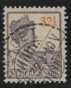 Netherlands - Indies #128 32 1/2c Queen Wilhelmina