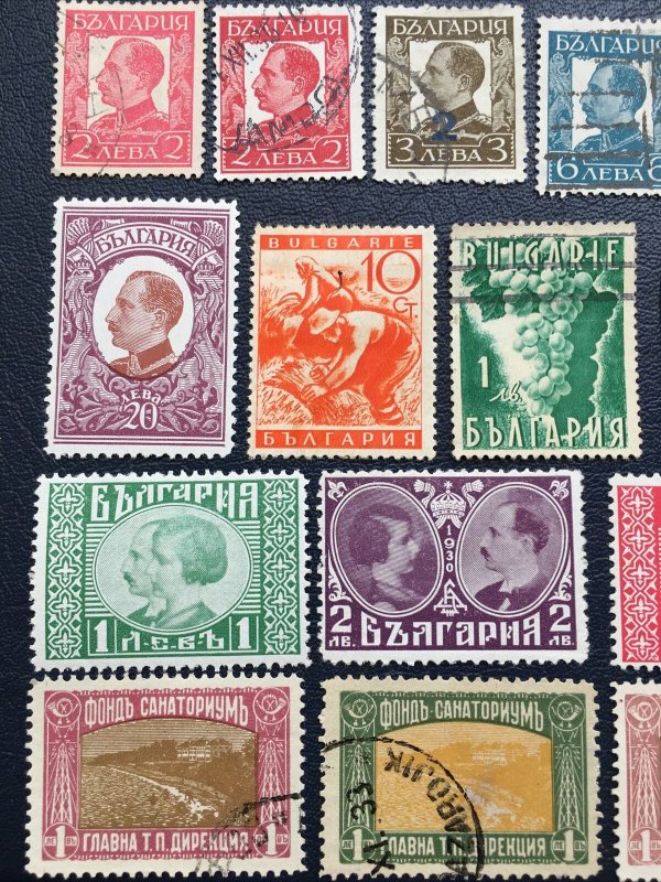 Bulgaria Stamps,1925-31,Sc#81-246,gymnast,Tsar And Fiancee,