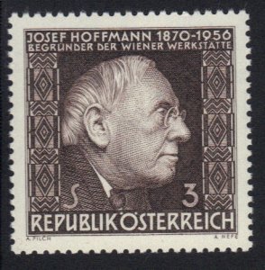 Austria  #760  MNH   1966 Josef Hoffmann