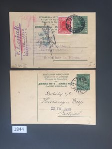 $1 World MNH Stamps (1844), Yugoslavia Kingdom covers, 1930s, see image