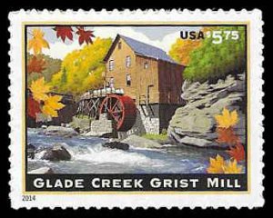 PCBstamps  US #4927 $5.75 Glade Creek Grist Mill, MNH, (5)