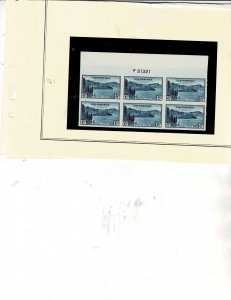 Crater Lake 6c US Plate Block of 6 stamps #761 VF MNH NGAI