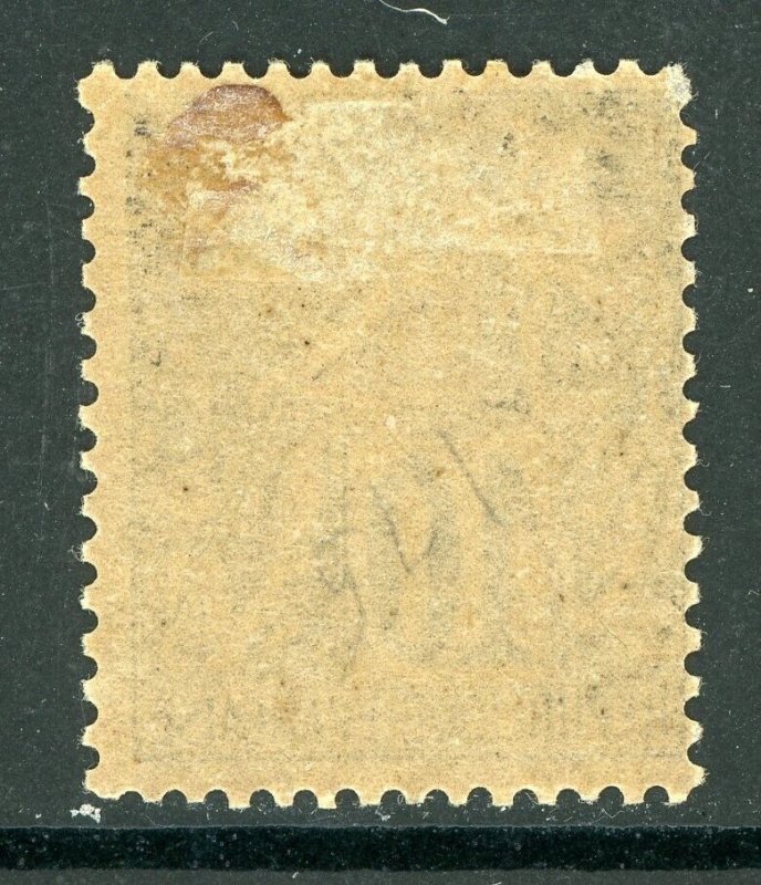 France Colonies 1881 Peace & Commerce 10¢ Black Sc# 50 Mint D670