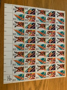 US Stamp Sheet - Scott# 2082-85 Olympics 84' MNH